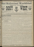 Het Koloniaal Weekblad (1 mei 1913) : Orgaan der Vereeniging Oost en West