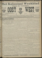 Het Koloniaal Weekblad (15 mei 1913) : Orgaan der Vereeniging Oost en West
