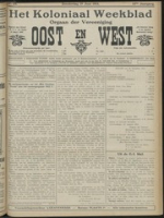 Het Koloniaal Weekblad (19 juni 1913) : Orgaan der Vereeniging Oost en West