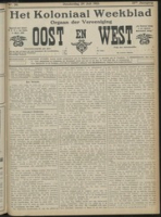 Het Koloniaal Weekblad (24 juli 1913) : Orgaan der Vereeniging Oost en West