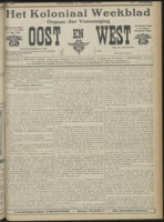 Het Koloniaal Weekblad (21 augustus 1913) : Orgaan der Vereeniging Oost en West