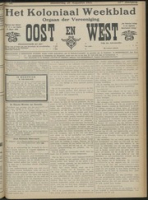 Het Koloniaal Weekblad (28 augustus 1913) : Orgaan der Vereeniging Oost en West