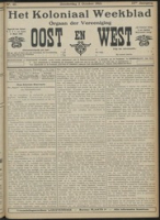 Het Koloniaal Weekblad (2 october 1913) : Orgaan der Vereeniging Oost en West
