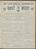 Het Koloniaal Weekblad (22 januari 1914) : Orgaan der Vereeniging Oost en West