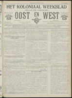 Het Koloniaal Weekblad (5 februari 1914) : Orgaan der Vereeniging Oost en West