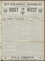Het Koloniaal Weekblad (12 februari 1914) : Orgaan der Vereeniging Oost en West