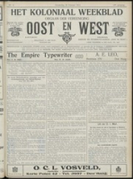 Het Koloniaal Weekblad (26 februari 1914) : Orgaan der Vereeniging Oost en West