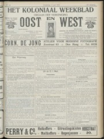 Het Koloniaal Weekblad (11 juni 1914) : Orgaan der Vereeniging Oost en West