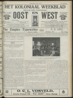 Het Koloniaal Weekblad (16 juli 1914) : Orgaan der Vereeniging Oost en West