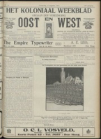 Het Koloniaal Weekblad (13 augustus 1914) : Orgaan der Vereeniging Oost en West