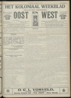 Het Koloniaal Weekblad (27 augustus 1914) : Orgaan der Vereeniging Oost en West