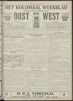Het Koloniaal Weekblad (10 september 1914) : Orgaan der Vereeniging Oost en West