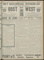 Het Koloniaal Weekblad (17 september 1914) : Orgaan der Vereeniging Oost en West