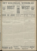 Het Koloniaal Weekblad (15 october 1914) : Orgaan der Vereeniging Oost en West