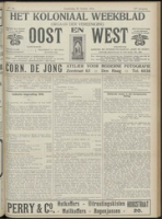 Het Koloniaal Weekblad (29 october 1914) : Orgaan der Vereeniging Oost en West