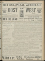 Het Koloniaal Weekblad (12 november 1914) : Orgaan der Vereeniging Oost en West, Vereeniging Oost en West