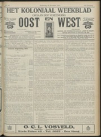 Het Koloniaal Weekblad (19 november 1914) : Orgaan der Vereeniging Oost en West, Vereeniging Oost en West