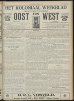 Het Koloniaal Weekblad (14 januari 1915) : Orgaan der Vereeniging Oost en West, Vereeniging Oost en West