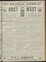 Het Koloniaal Weekblad (8 april 1915) : Orgaan der Vereeniging Oost en West, Vereeniging Oost en West