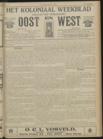 Het Koloniaal Weekblad (20 mei 1915) : Orgaan der Vereeniging Oost en West, Vereeniging Oost en West