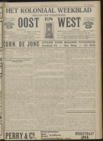 Het Koloniaal Weekblad (10 juni 1915) : Orgaan der Vereeniging Oost en West, Vereeniging Oost en West