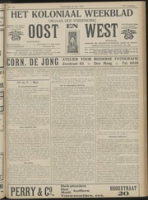 Het Koloniaal Weekblad (24 juni 1915) : Orgaan der Vereeniging Oost en West, Vereeniging Oost en West