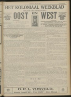 Het Koloniaal Weekblad (29 juli 1915) : Orgaan der Vereeniging Oost en West, Vereeniging Oost en West