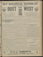 Het Koloniaal Weekblad (23 september 1915) : Orgaan der Vereeniging Oost en West, Vereeniging Oost en West