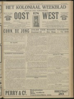 Het Koloniaal Weekblad (14 october 1915) : Orgaan der Vereeniging Oost en West, Vereeniging Oost en West
