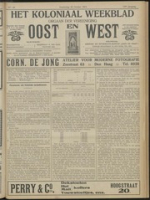 Het Koloniaal Weekblad (28 october 1915) : Orgaan der Vereeniging Oost en West, Vereeniging Oost en West