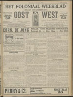 Het Koloniaal Weekblad (25 november 1915) : Orgaan der Vereeniging Oost en West, Vereeniging Oost en West