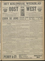 Het Koloniaal Weekblad (9 december 1915) : Orgaan der Vereeniging Oost en West, Vereeniging Oost en West