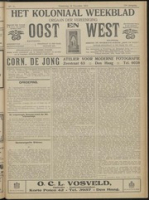 Het Koloniaal Weekblad (16 december 1915) : Orgaan der Vereeniging Oost en West, Vereeniging Oost en West