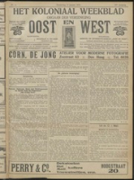 Het Koloniaal Weekblad (13 januari 1916) : Orgaan der Vereeniging Oost en West, Vereeniging Oost en West