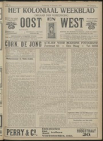 Het Koloniaal Weekblad (10 februari 1916) : Orgaan der Vereeniging Oost en West, Vereeniging Oost en West