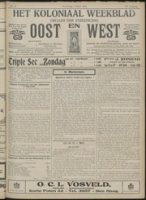 Het Koloniaal Weekblad (2 maart 1916) : Orgaan der Vereeniging Oost en West, Vereeniging Oost en West