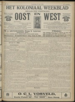 Het Koloniaal Weekblad (22 juni 1916) : Orgaan der Vereeniging Oost en West, Vereeniging Oost en West