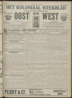 Het Koloniaal Weekblad (27 juli 1916) : Orgaan der Vereeniging Oost en West, Vereeniging Oost en West