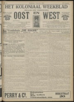 Het Koloniaal Weekblad (7 september 1916) : Orgaan der Vereeniging Oost en West, Vereeniging Oost en West