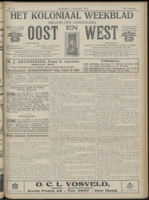 Het Koloniaal Weekblad (14 september 1916) : Orgaan der Vereeniging Oost en West, Vereeniging Oost en West