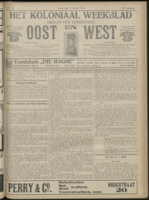 Het Koloniaal Weekblad (5 october 1916) : Orgaan der Vereeniging Oost en West, Vereeniging Oost en West