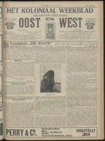 Het Koloniaal Weekblad (19 october 1916) : Orgaan der Vereeniging Oost en West, Vereeniging Oost en West