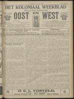 Het Koloniaal Weekblad (26 october 1916) : Orgaan der Vereeniging Oost en West, Vereeniging Oost en West
