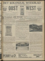Het Koloniaal Weekblad (20 november 1916) : Orgaan der Vereeniging Oost en West, Vereeniging Oost en West