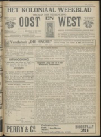 Het Koloniaal Weekblad (14 december 1916) : Orgaan der Vereeniging Oost en West, Vereeniging Oost en West