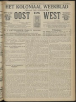 Het Koloniaal Weekblad (15 februari 1917) : Orgaan der Vereeniging Oost en West, Vereeniging Oost en West