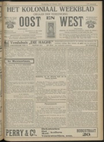 Het Koloniaal Weekblad (22 februari 1917) : Orgaan der Vereeniging Oost en West, Vereeniging Oost en West