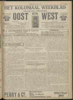 Het Koloniaal Weekblad (12 april 1917) : Orgaan der Vereeniging Oost en West, Vereeniging Oost en West