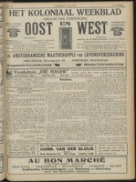 Het Koloniaal Weekblad (14 juni 1917) : Orgaan der Vereeniging Oost en West, Vereeniging Oost en West