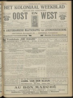 Het Koloniaal Weekblad (28 juni 1917) : Orgaan der Vereeniging Oost en West, Vereeniging Oost en West